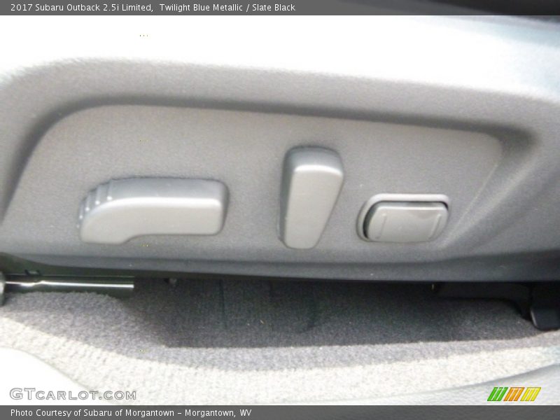 Twilight Blue Metallic / Slate Black 2017 Subaru Outback 2.5i Limited