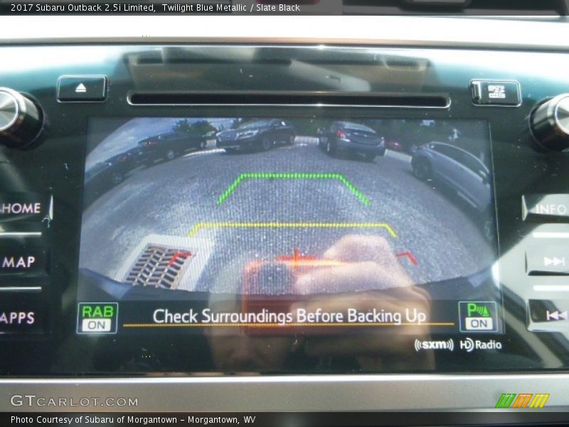 Twilight Blue Metallic / Slate Black 2017 Subaru Outback 2.5i Limited