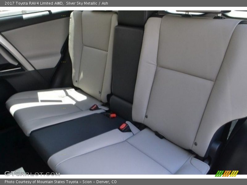 Silver Sky Metallic / Ash 2017 Toyota RAV4 Limited AWD