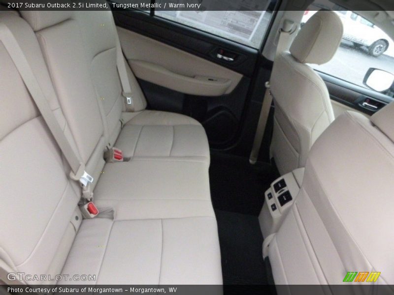 Tungsten Metallic / Warm Ivory 2017 Subaru Outback 2.5i Limited