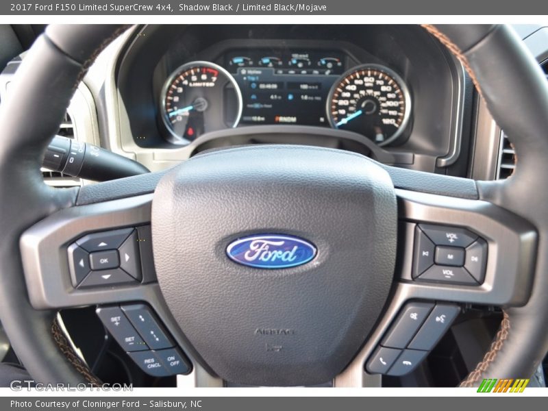 Shadow Black / Limited Black/Mojave 2017 Ford F150 Limited SuperCrew 4x4