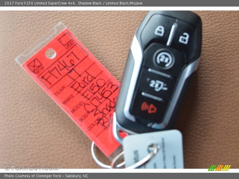 Shadow Black / Limited Black/Mojave 2017 Ford F150 Limited SuperCrew 4x4