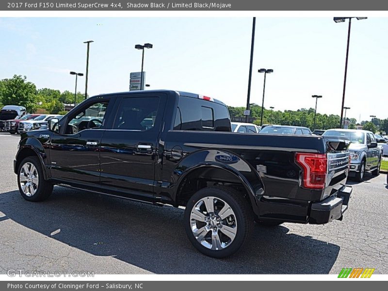 Shadow Black / Limited Black/Mojave 2017 Ford F150 Limited SuperCrew 4x4