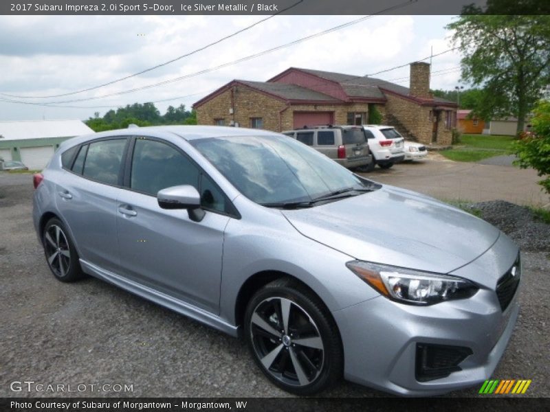 Ice Silver Metallic / Black 2017 Subaru Impreza 2.0i Sport 5-Door