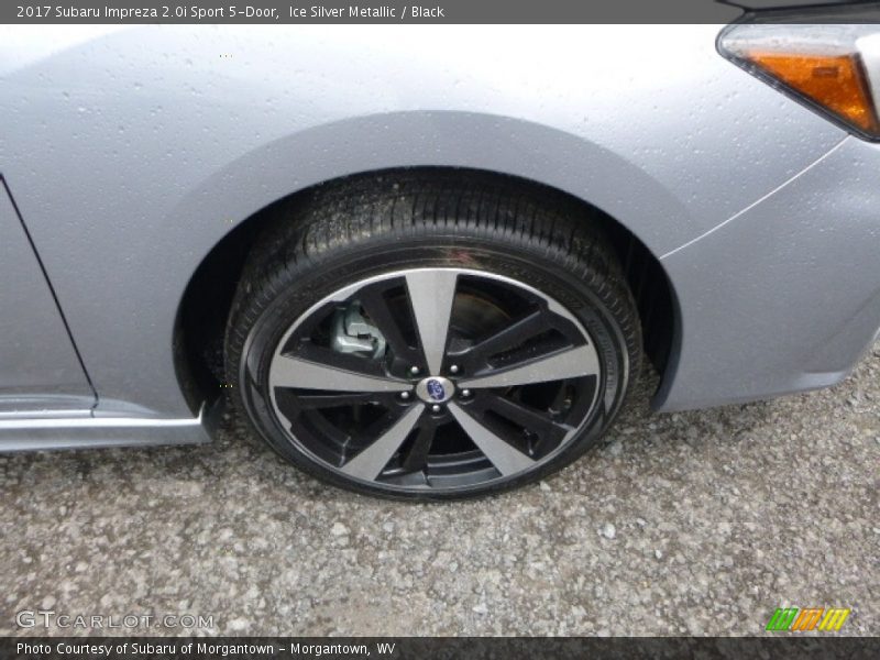 Ice Silver Metallic / Black 2017 Subaru Impreza 2.0i Sport 5-Door