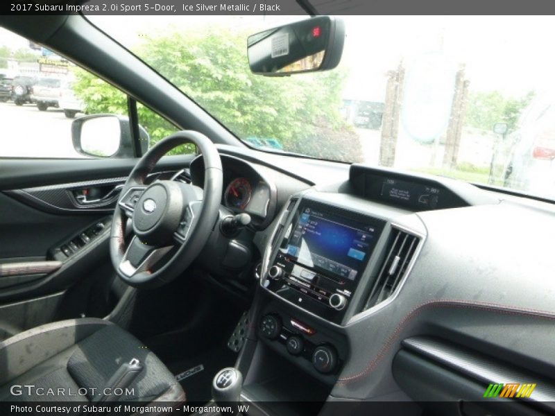 Ice Silver Metallic / Black 2017 Subaru Impreza 2.0i Sport 5-Door