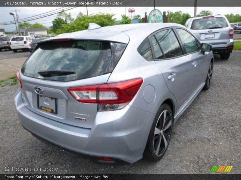 Ice Silver Metallic / Black 2017 Subaru Impreza 2.0i Sport 5-Door