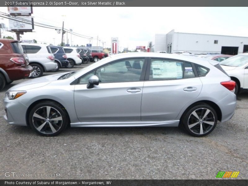 Ice Silver Metallic / Black 2017 Subaru Impreza 2.0i Sport 5-Door