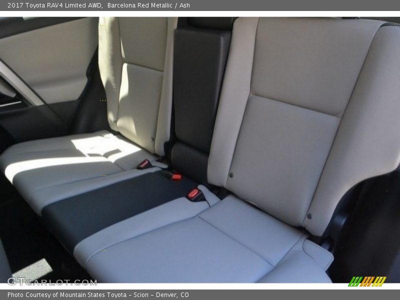 Barcelona Red Metallic / Ash 2017 Toyota RAV4 Limited AWD