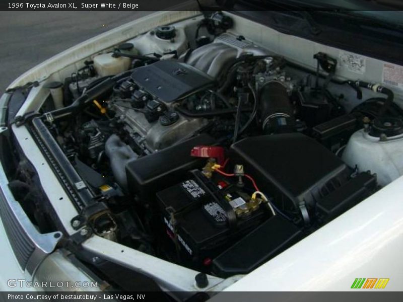 Super White / Beige 1996 Toyota Avalon XL