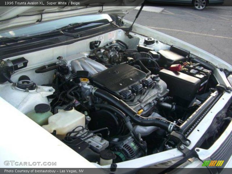 Super White / Beige 1996 Toyota Avalon XL