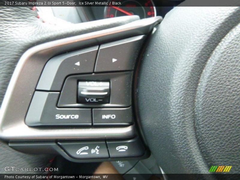 Ice Silver Metallic / Black 2017 Subaru Impreza 2.0i Sport 5-Door
