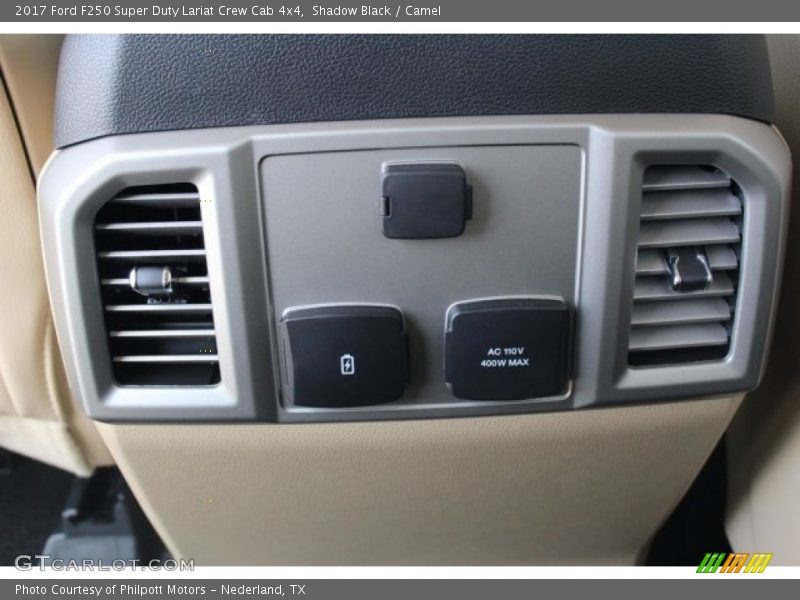 Shadow Black / Camel 2017 Ford F250 Super Duty Lariat Crew Cab 4x4