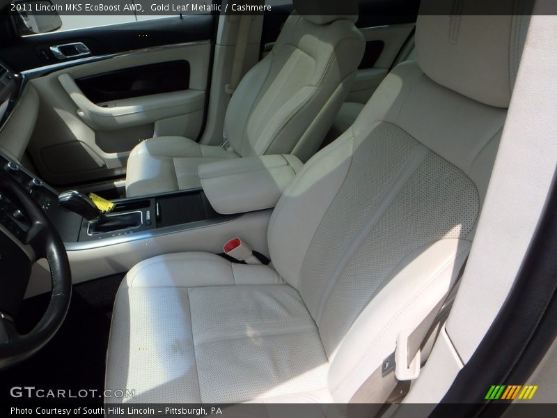 Gold Leaf Metallic / Cashmere 2011 Lincoln MKS EcoBoost AWD