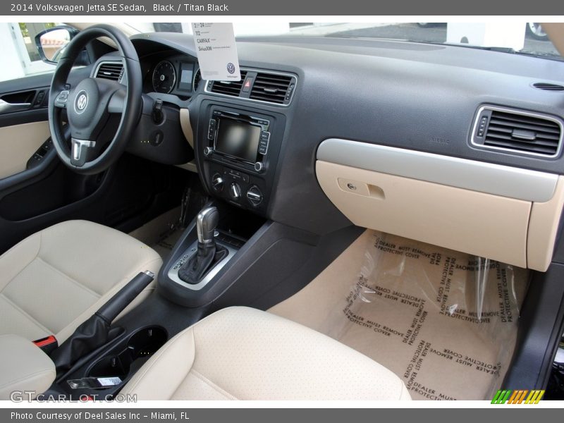 Black / Titan Black 2014 Volkswagen Jetta SE Sedan