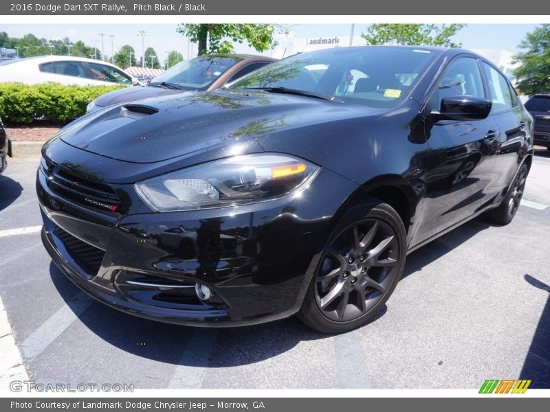 Pitch Black / Black 2016 Dodge Dart SXT Rallye