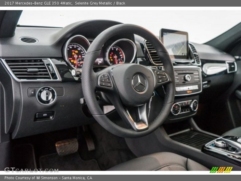 Selenite Grey Metallic / Black 2017 Mercedes-Benz GLE 350 4Matic