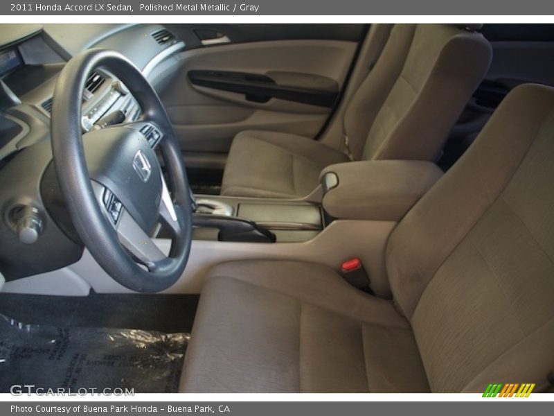 Polished Metal Metallic / Gray 2011 Honda Accord LX Sedan