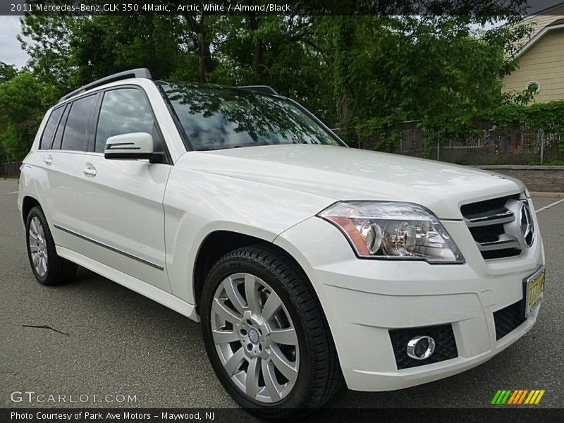 Arctic White / Almond/Black 2011 Mercedes-Benz GLK 350 4Matic