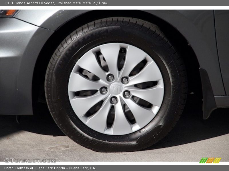 Polished Metal Metallic / Gray 2011 Honda Accord LX Sedan