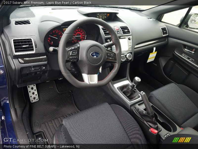  2017 WRX Premium Carbon Black Interior