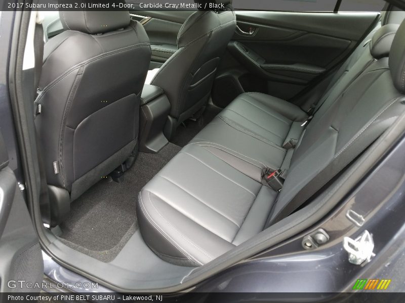 Carbide Gray Metallic / Black 2017 Subaru Impreza 2.0i Limited 4-Door
