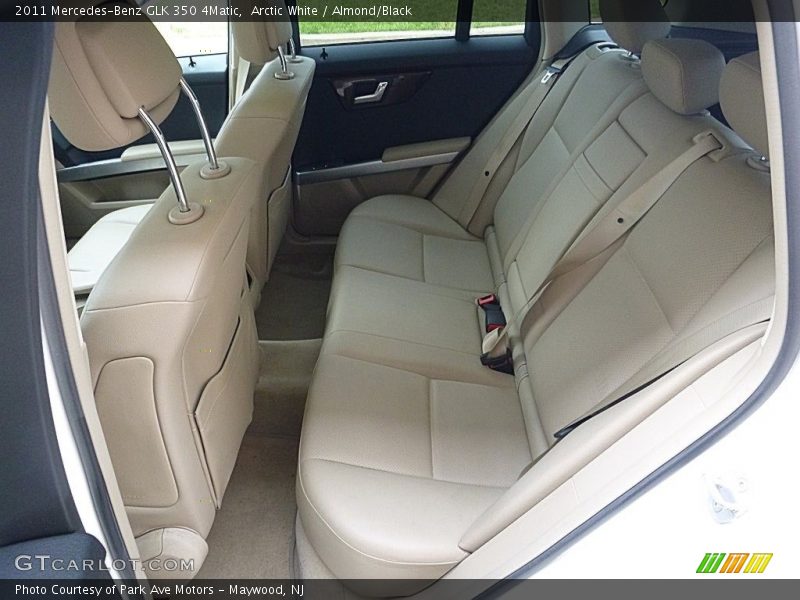 Arctic White / Almond/Black 2011 Mercedes-Benz GLK 350 4Matic