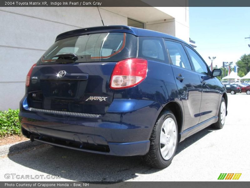 Indigo Ink Pearl / Dark Gray 2004 Toyota Matrix XR