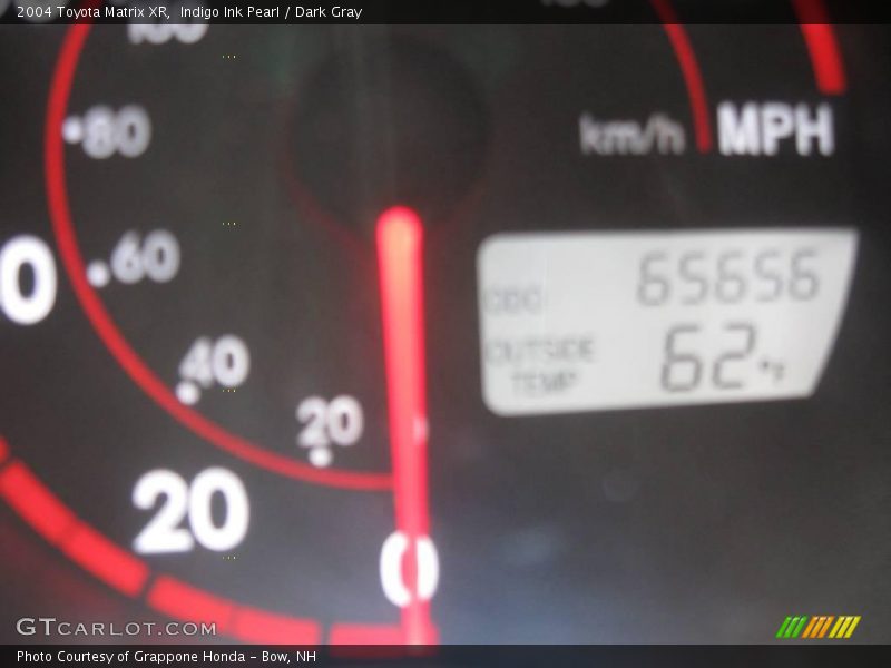 Indigo Ink Pearl / Dark Gray 2004 Toyota Matrix XR