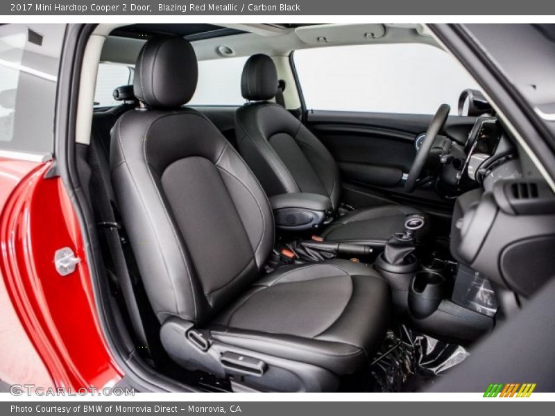 Blazing Red Metallic / Carbon Black 2017 Mini Hardtop Cooper 2 Door