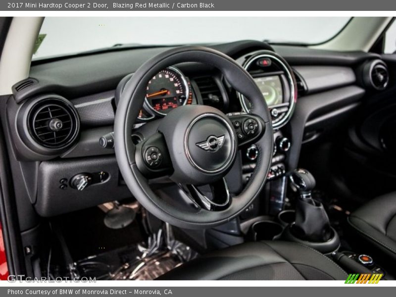 Blazing Red Metallic / Carbon Black 2017 Mini Hardtop Cooper 2 Door