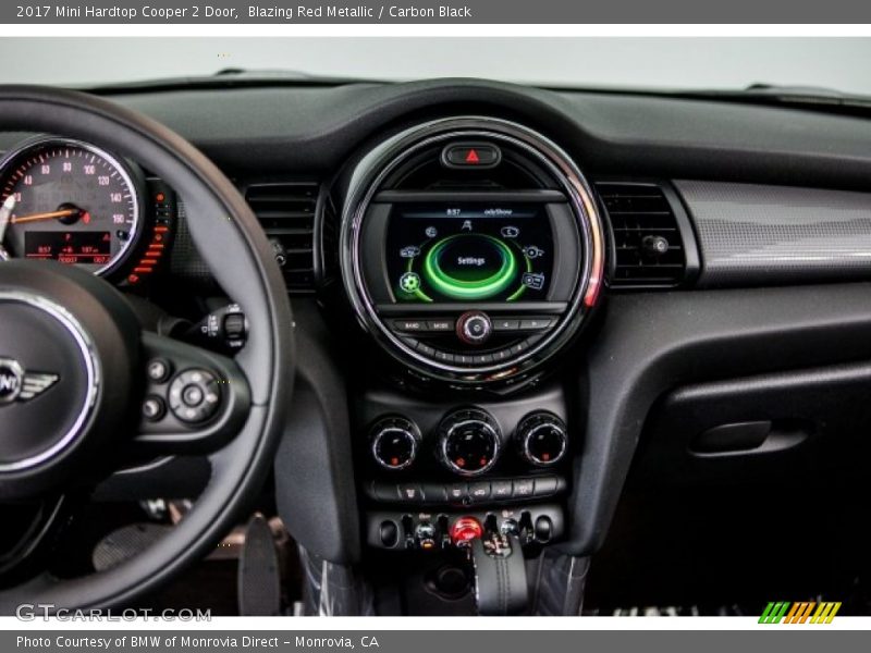 Blazing Red Metallic / Carbon Black 2017 Mini Hardtop Cooper 2 Door
