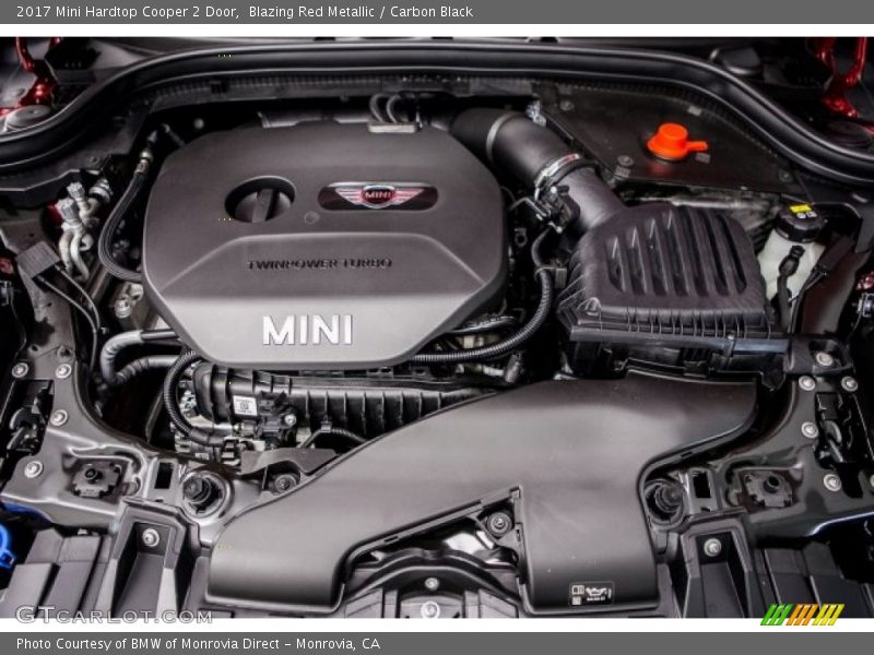 Blazing Red Metallic / Carbon Black 2017 Mini Hardtop Cooper 2 Door