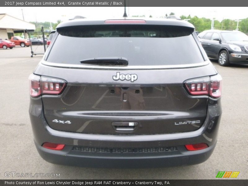Granite Crystal Metallic / Black 2017 Jeep Compass Limited 4x4