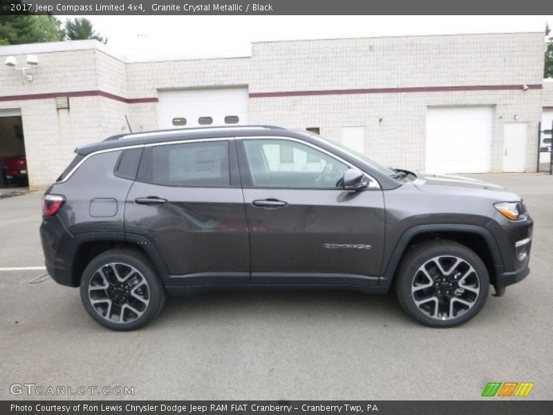 Granite Crystal Metallic / Black 2017 Jeep Compass Limited 4x4