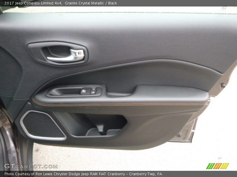 Granite Crystal Metallic / Black 2017 Jeep Compass Limited 4x4