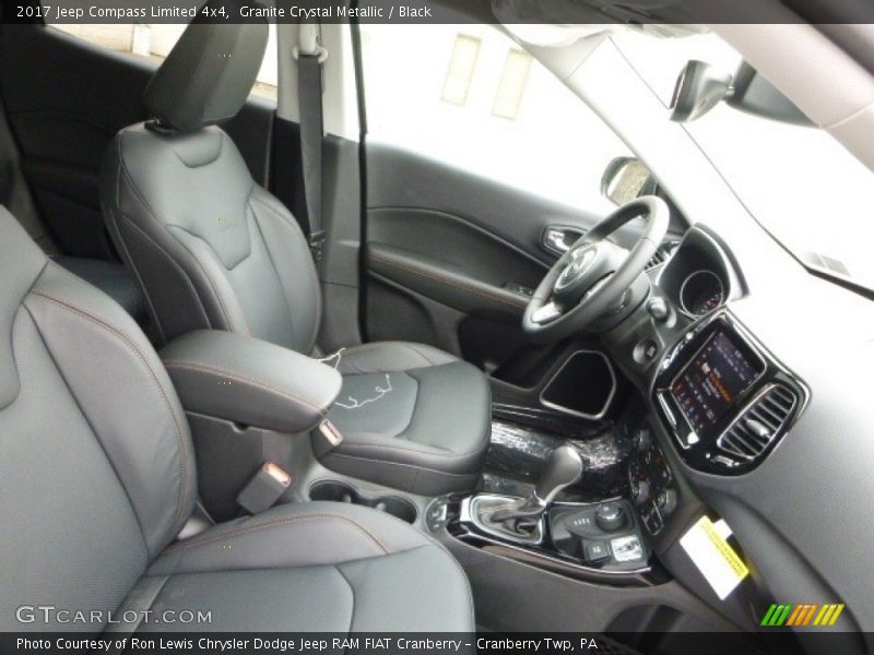Granite Crystal Metallic / Black 2017 Jeep Compass Limited 4x4