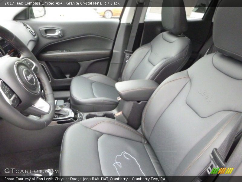 Granite Crystal Metallic / Black 2017 Jeep Compass Limited 4x4