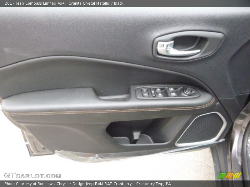 Granite Crystal Metallic / Black 2017 Jeep Compass Limited 4x4