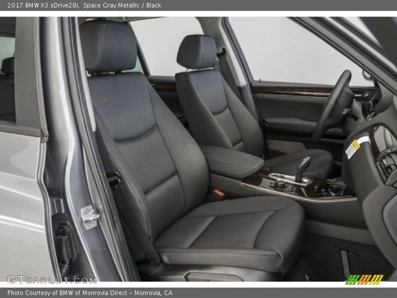 Space Gray Metallic / Black 2017 BMW X3 sDrive28i