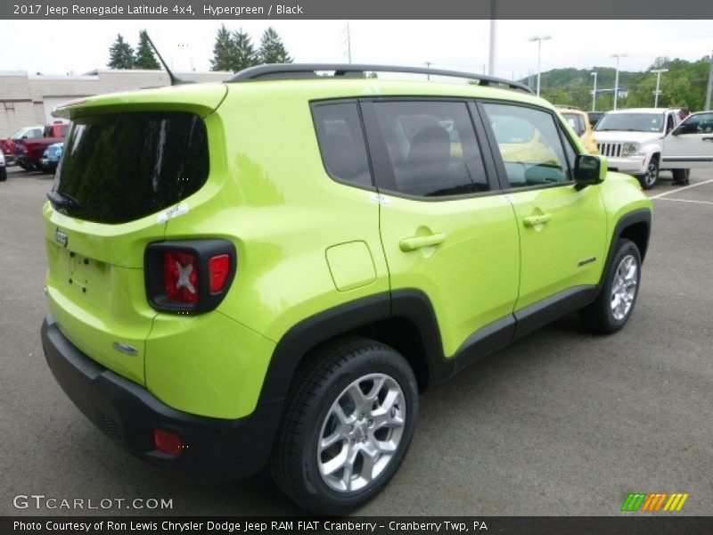 Hypergreen / Black 2017 Jeep Renegade Latitude 4x4