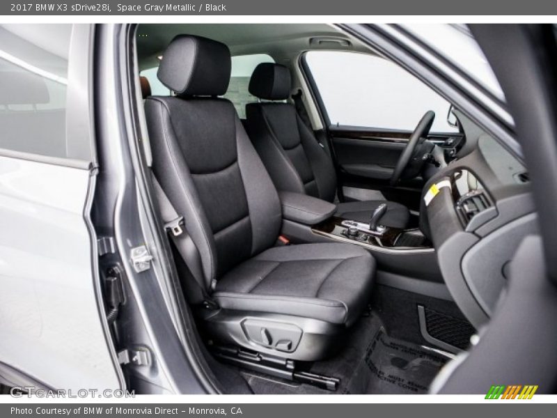 Space Gray Metallic / Black 2017 BMW X3 sDrive28i