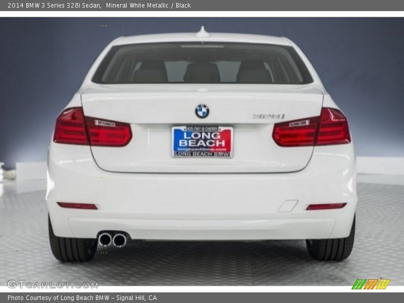 Mineral White Metallic / Black 2014 BMW 3 Series 328i Sedan