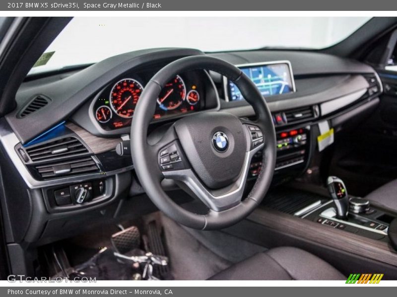 Space Gray Metallic / Black 2017 BMW X5 sDrive35i
