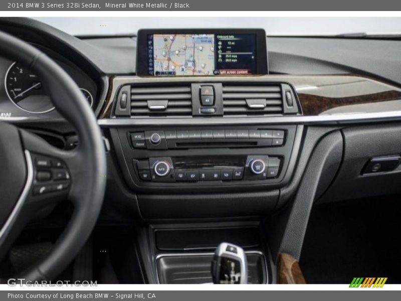 Mineral White Metallic / Black 2014 BMW 3 Series 328i Sedan