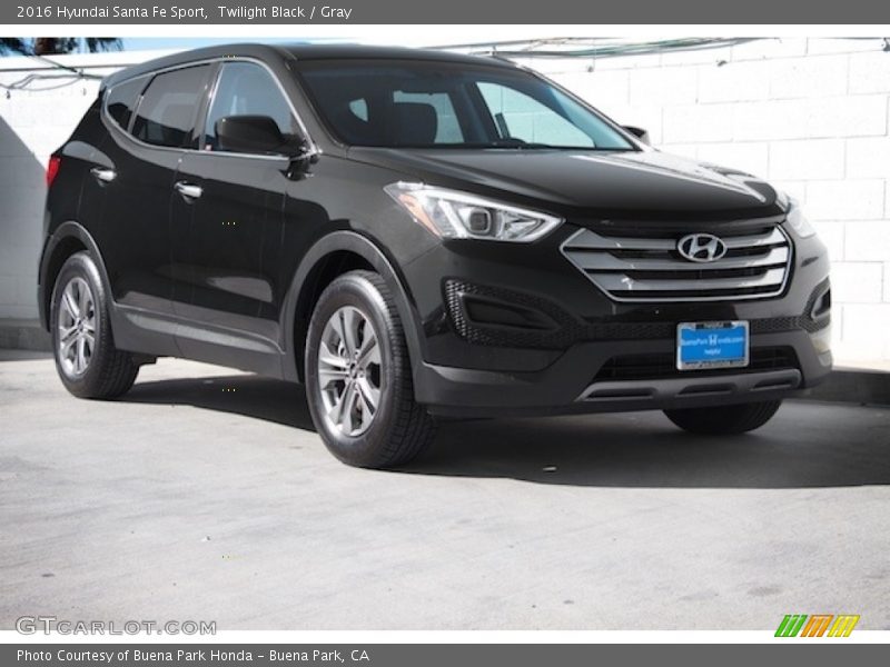 Twilight Black / Gray 2016 Hyundai Santa Fe Sport