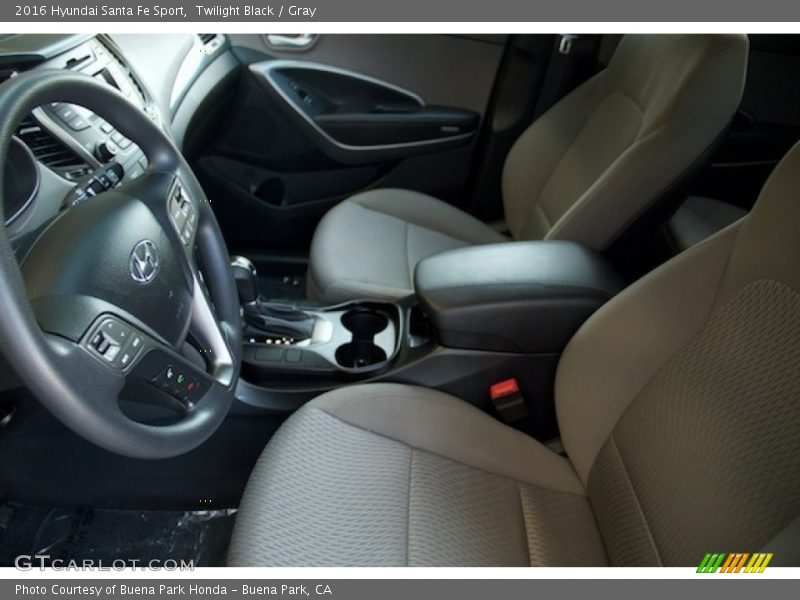 Twilight Black / Gray 2016 Hyundai Santa Fe Sport