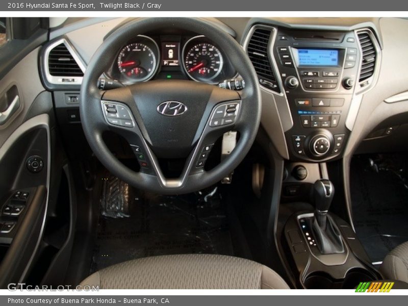 Twilight Black / Gray 2016 Hyundai Santa Fe Sport