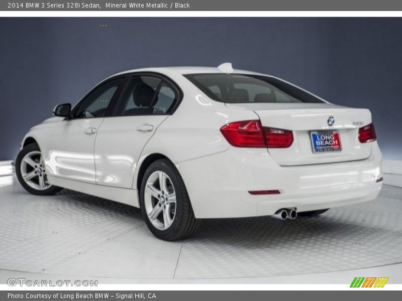 Mineral White Metallic / Black 2014 BMW 3 Series 328i Sedan