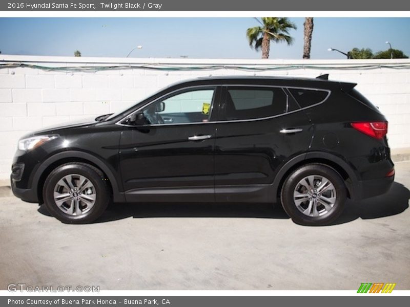 Twilight Black / Gray 2016 Hyundai Santa Fe Sport